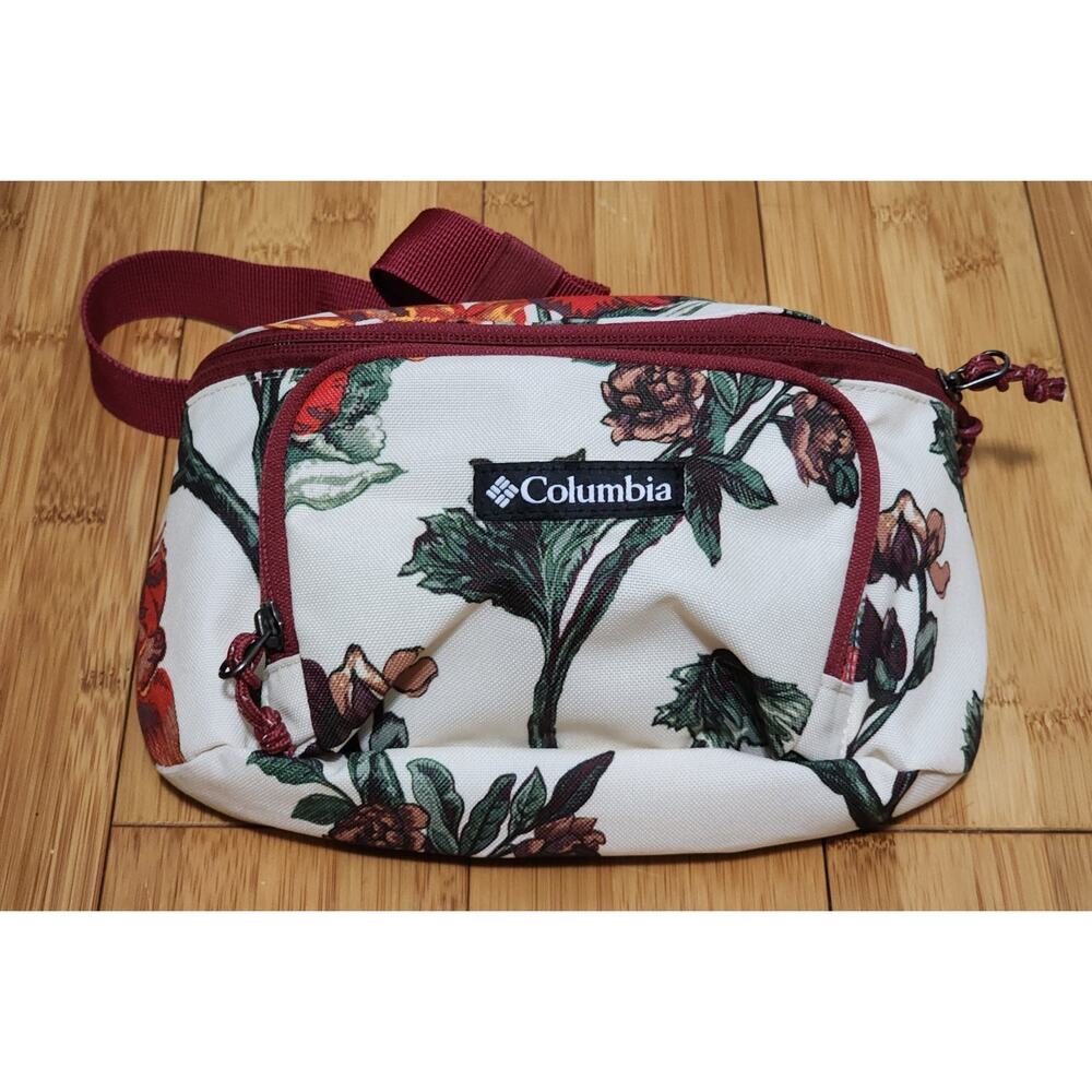 Columbia Utilizer Hip Pack Fanny Pack Zip Pouch Belt Bag Bold Floral Pattern